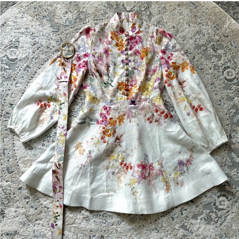 Floral natura Zimmerman style size 1/2-4US
